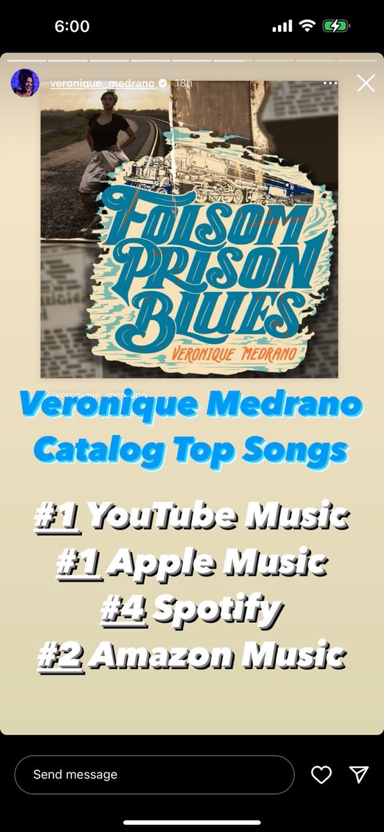 Our Monday morning dance mix thank you, @Veronique956 youtu.be/VJ8AXqLZIDk?fe… And I’m certain you’ll never hear “colita de rana” anywhere else like on a beat like this. Lesssgooooo Monday! Also please follow leading Latina country artist VERONIQUE. 🔥hmarushkamedia.com/veronique-medr…