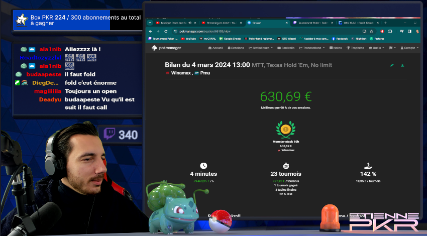 Oh mazette! 
Encore une victoire en stream! 
Nous venons de passer les 6K de roll!🤩⚔️📈
-->On passe donc abi 20! 
Quel début d'année incroyable! ✈️
Merci à tous d'avoir répondu présents! 🕺
À demain! 🗓️