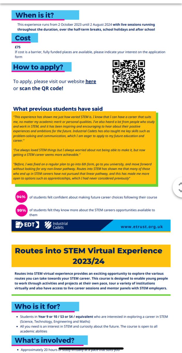 Day 1 of #nationalcareersweek ⁦<a href="/Fakenham6thForm/">Fakenham Sixth Form</a>⁩ and ⁦<a href="/FakenhamAcademy/">Fakenham Academy</a>⁩. See class charts for our Careers Bulletin for lots of #careers information in our local area #shapeyourfuture #careers #worldofwork 🧑‍🎓🧑🏼‍💻👨‍🚒