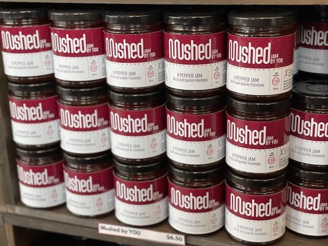 Spice up your charcuterie game with our must-have: #MushedbyYOU 4 Pepper Jam! Crafted by our talented youth trainees and mentors in-house, it's the perfect blend of heat without overpowering spice. Snag a jar at the café or shop online anytime: store.you.ca
