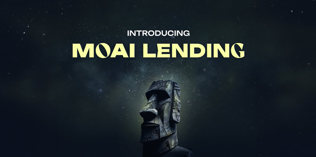MoaiFinance's tweet image. Introducing Moai Lending:  The ultimate lending market diversifying financial strategies  📣

Users can earn interest without principal risk or borrow assets for various strategies, such as risk-hedging without selling assets and reducing inventory costs.

#XRPArmy
🧵👇