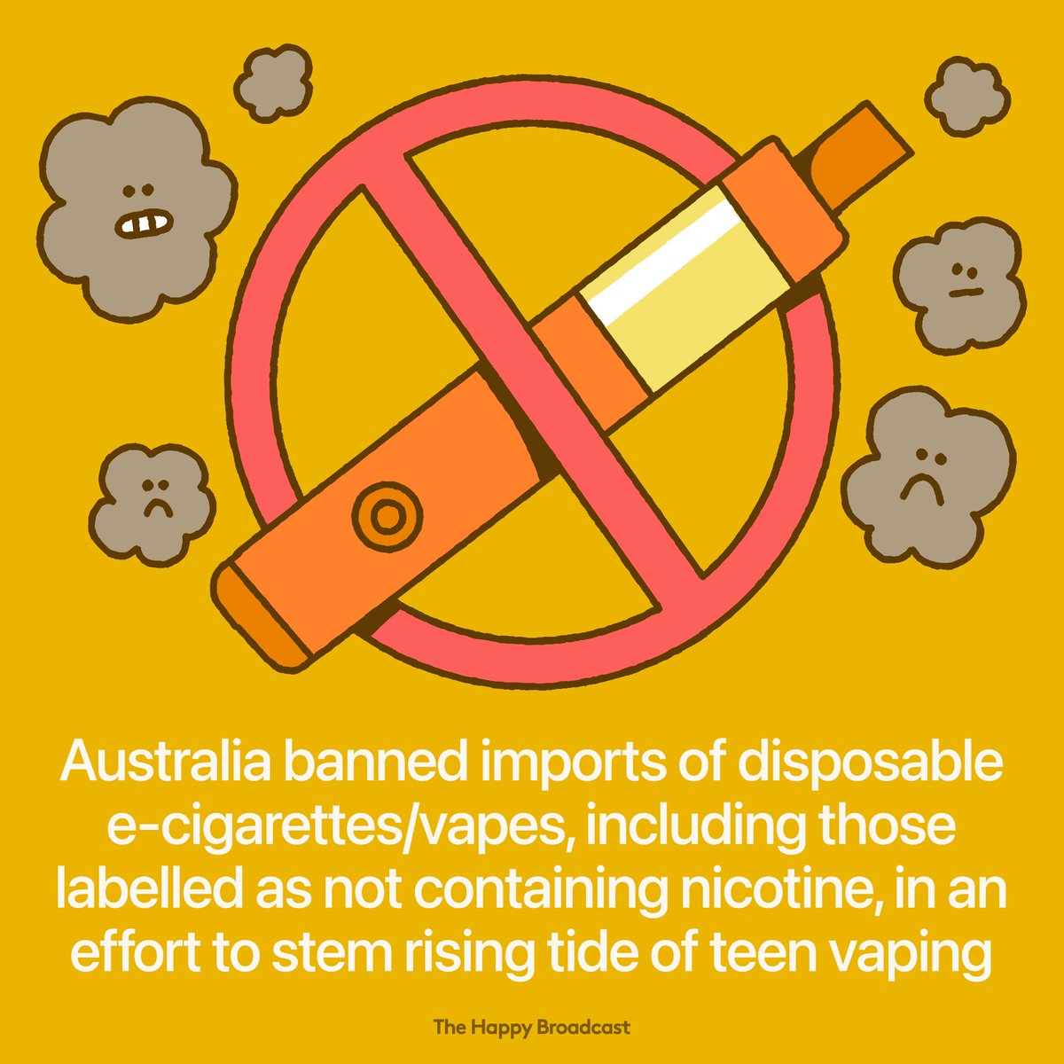 Young Australians who vape are about three times more likely to take up tobacco smoking. Read more: thehappybroadcast.com/news/australia… #vaping