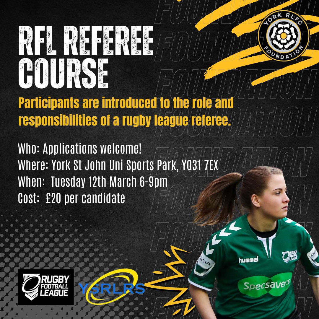 York RLFC Foundation tweet media