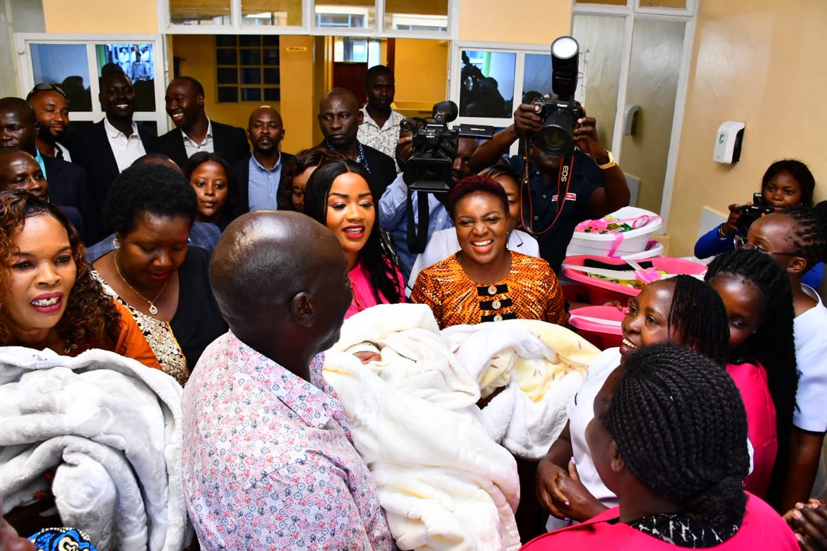 This Afternoon I joined H.E Rigathi Gachagua, as he commissioned the Mother & Child Wing at the Nyahururu teaching & referral hospital.The ultra modern facility is courtesy of The County Government of Laikipia and will go along way in ensuring safe deliveries. #daughterofzion