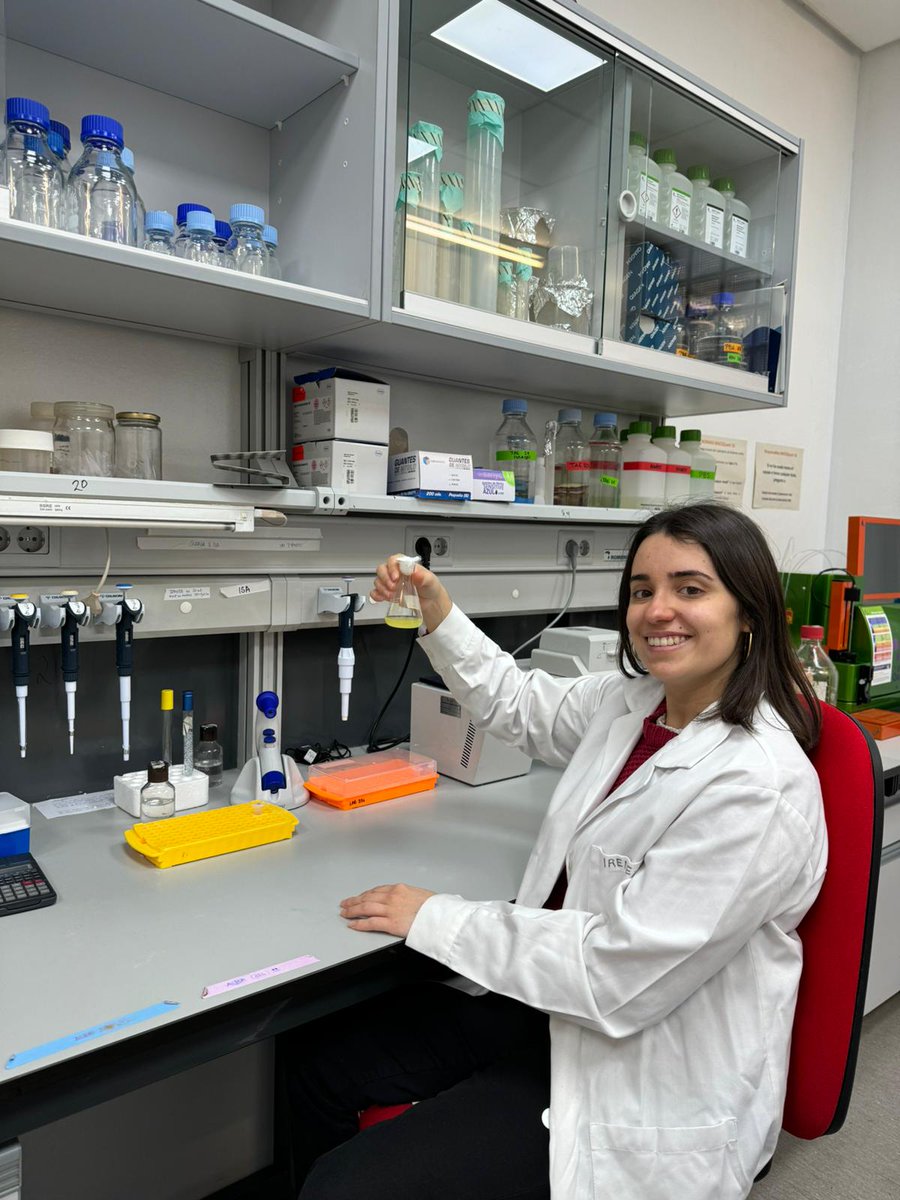polybiogroup's tweet photo. Alba diseña herramientas bacterianas para detectar componentes de los residuos plásticos y modifica bacterias para que sean capaces de degradarlos. https://t.co/N8S7gGjOK6