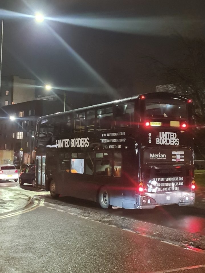 So good to see the @UnitedBorders bus on a random one outside of @HubSeids last week 🙌🏽 Big up to the team, keep up the amazing work 👏🏽