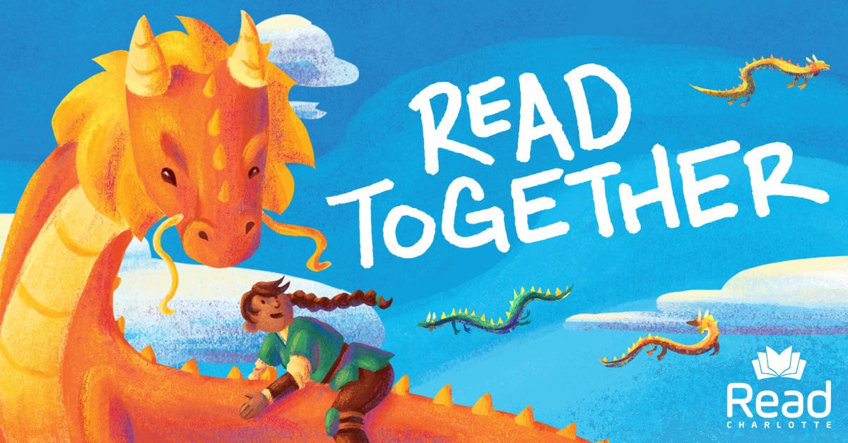Reading together can take you anywhere, opening up new worlds from right where you are! Visit ReadTogetherCLT.org for fun tips on making reading together part of your family’s routine. #ReadTogetherCLT #readtogether #CLTfamilies