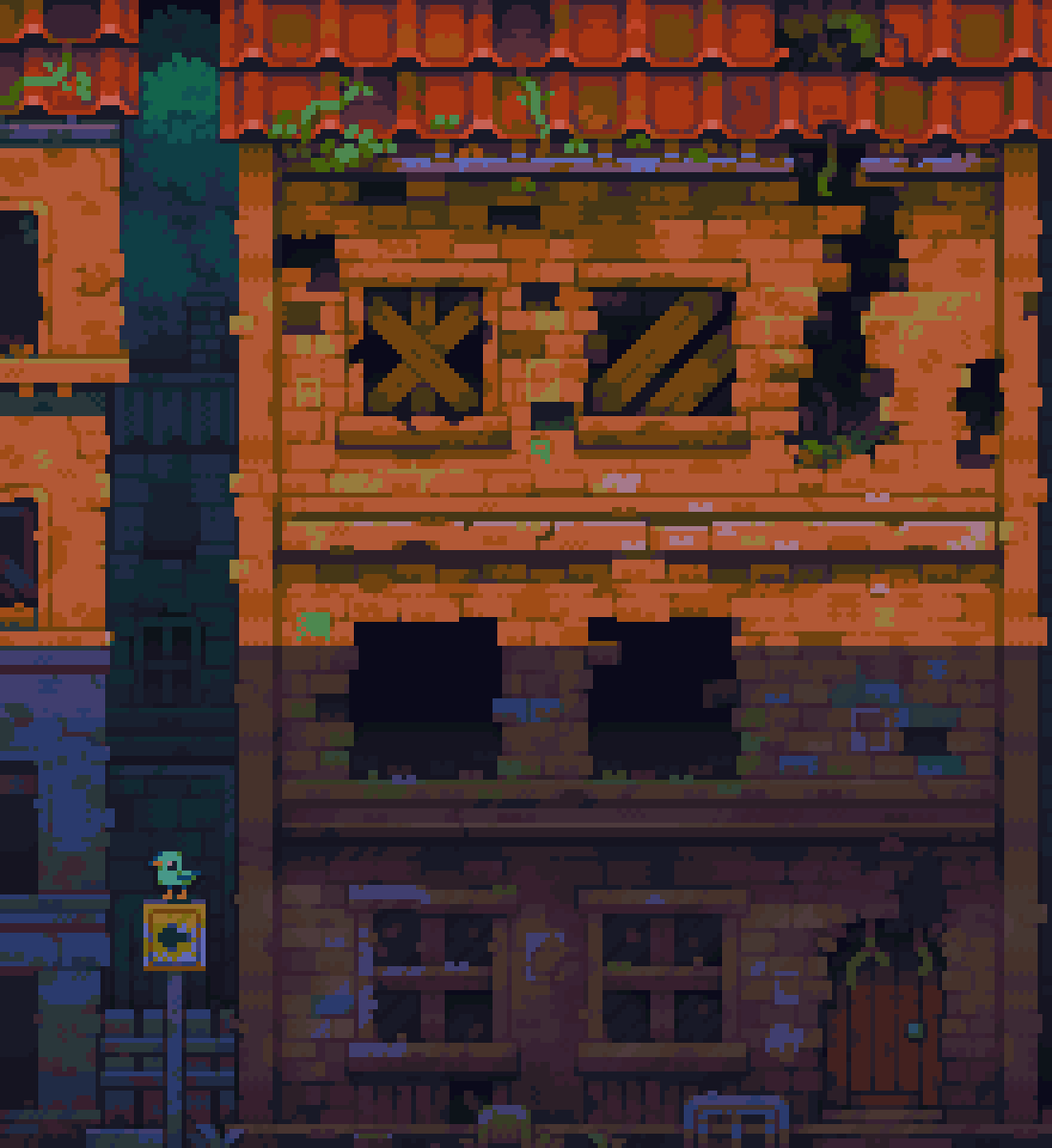 pixeldoshi's tweet photo. Town 🏚️

#pixelart https://t.co/OpdHhZKoeT