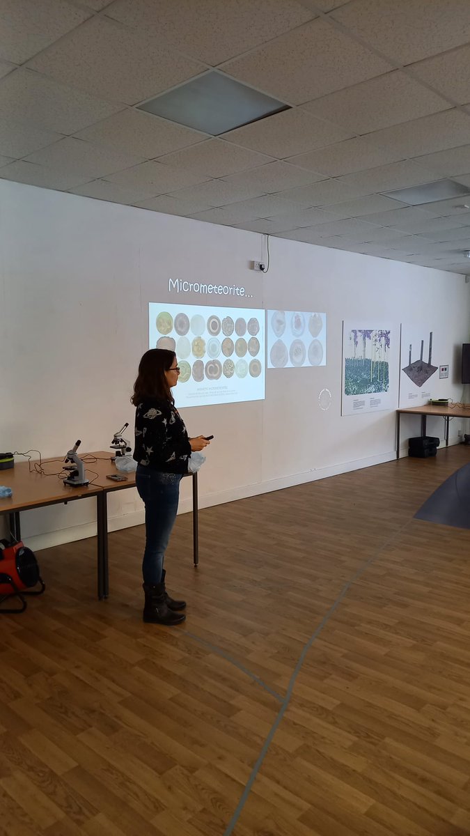 Had a great time running <a href="/Stardust_Hunter/">Stardust Hunters Project</a> workshops in @OrielScience today as part of their social Prescribing project. Lovely group of attendees - one was even inspired to write a poem about stardust during the event! It's days like this that I remember why I love my job 😍🌠🔬