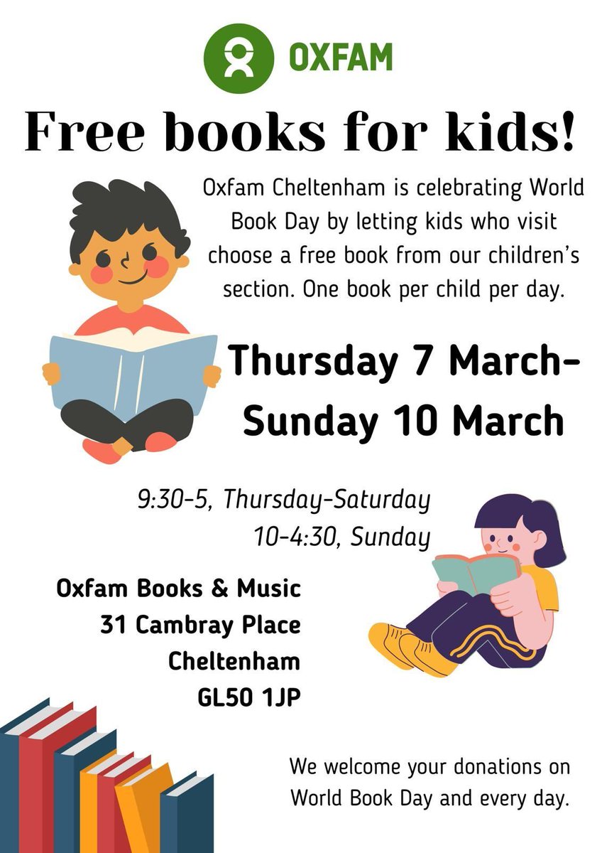 A great opportunity to grab some pre-loved books this #WorldBookDay!📚🤩 
#FreeBooks #PreLovedBooks #ChildrensLiteracy