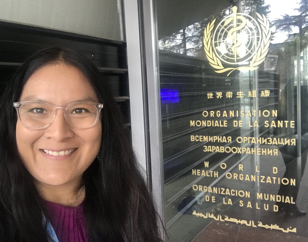 Happy to discuss human genome data access and sharing at the World Health Organization. A dream come true.