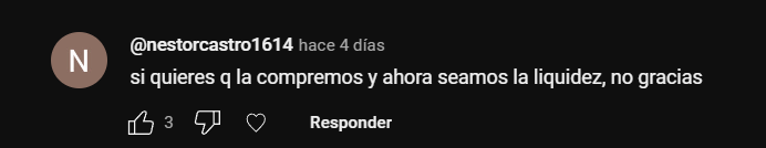 criptomussama's tweet image. Comentario cuando subí el video de $MAGA a youtube hace 4 días con el precio a 6,5$

Hoy después de un +70% el precio de maga se sitúa en 11$.

Nuestro amigo Nestor se está empezando a plantear comprar. Comprará todo en los 20$. Ahí le venderemos

Es la típica, como mucha gente…