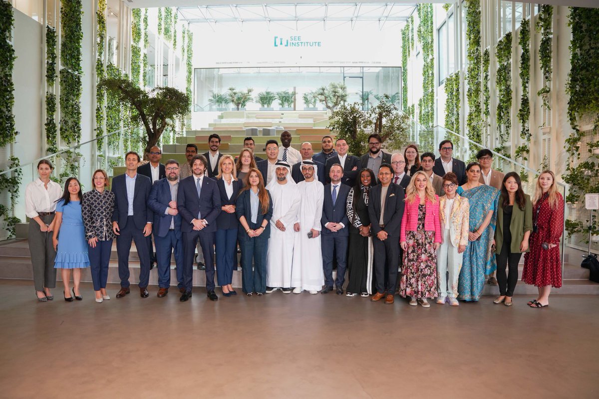 [#RetourEnImages] 📸

🇫🇷 Areeba Rehman, Présidente de Citizen Entrepreneurs, représente la #France à la Leadership Assembly de l'Alliance Internationale du G20 des #Entrepreneurs à #Dubaï

#G20YEA #Leadership #Inspiration #Engagement #Détermination #Impact #GlobalChangeMakers