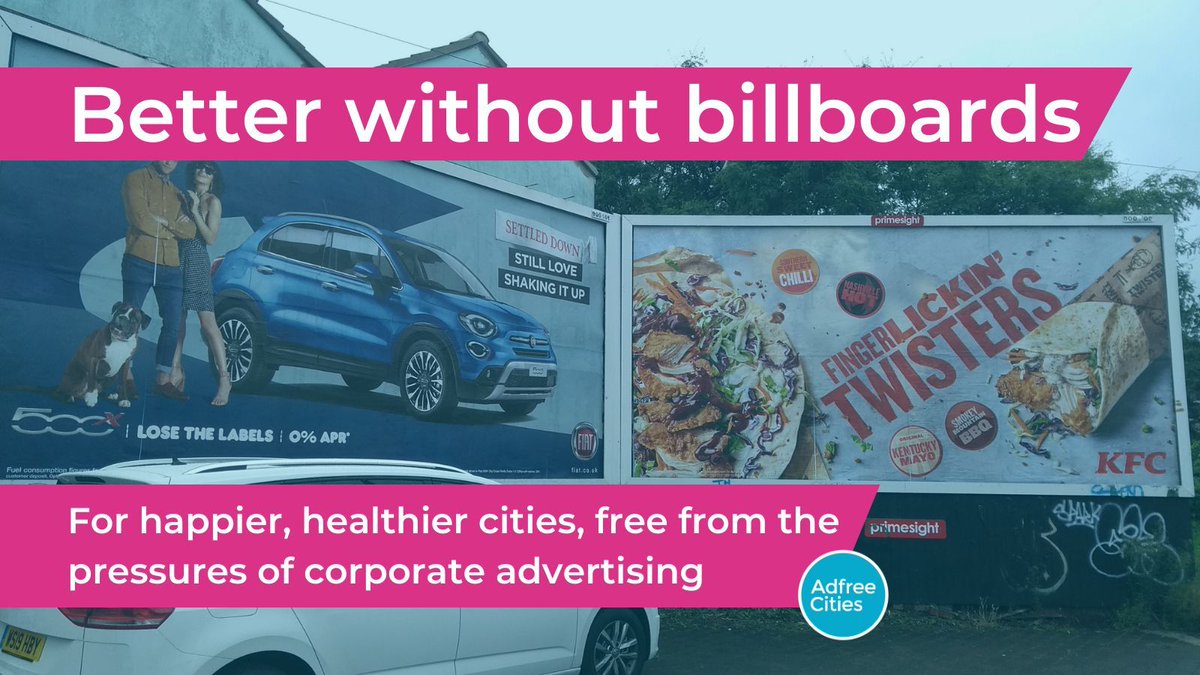thriving_places's tweet image. Outdoor advertising is overwhelmingly placed in more deprived areas. New research from @AdfreeCities highlights the inequality hiding behind the billboard and calls for urgent changes that empower communities to say NO to new ads. #OurSpaceNotAdSpace
buff.ly/49Tjjm4