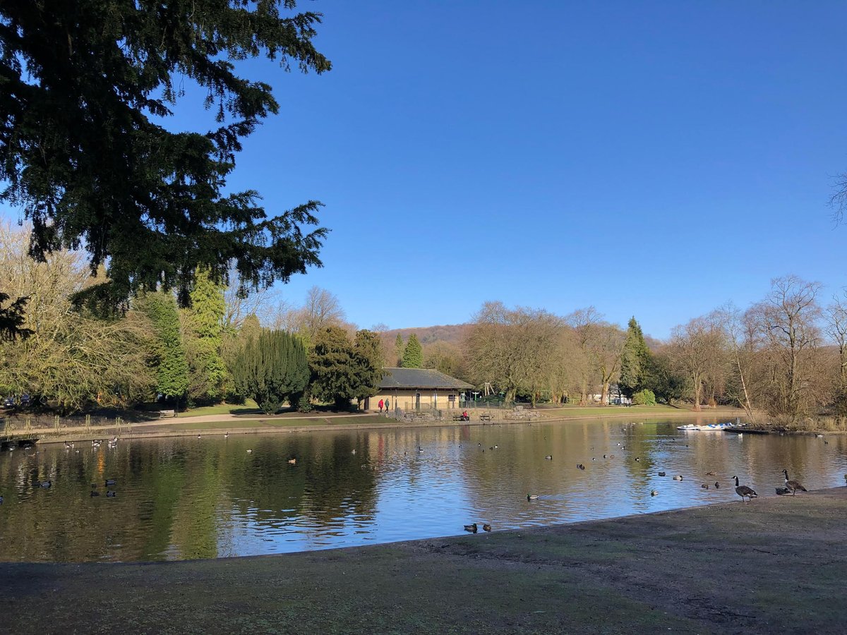 From snow and rain to blue skies! We are happy to announce that the boats on the lake will be back for our Easter Extravaganza (weather permitting) 29th March - 1st April and then every weekend! #Buxton #Derbyshire