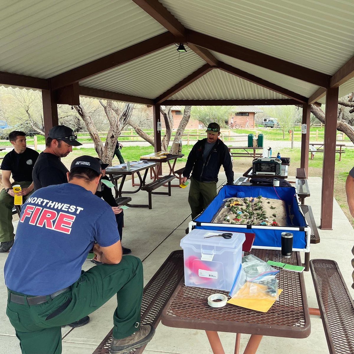 NorthwestFire's tweet photo. Photos from the Pinal County Wildland Team training at Catalina State Park! Multiple agencies and auto aide partners participated in this yearly wildland refresher training. #wildland #firefighters #AutoAid #NWFDAZ
@GRFDAZ @casagrandefire @forestryfireaz https://t.co/ET1wT0vnzL