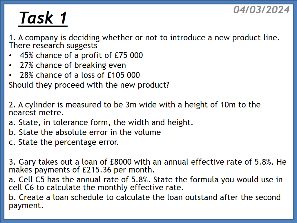 Today's #Task1 for #HigherApps
