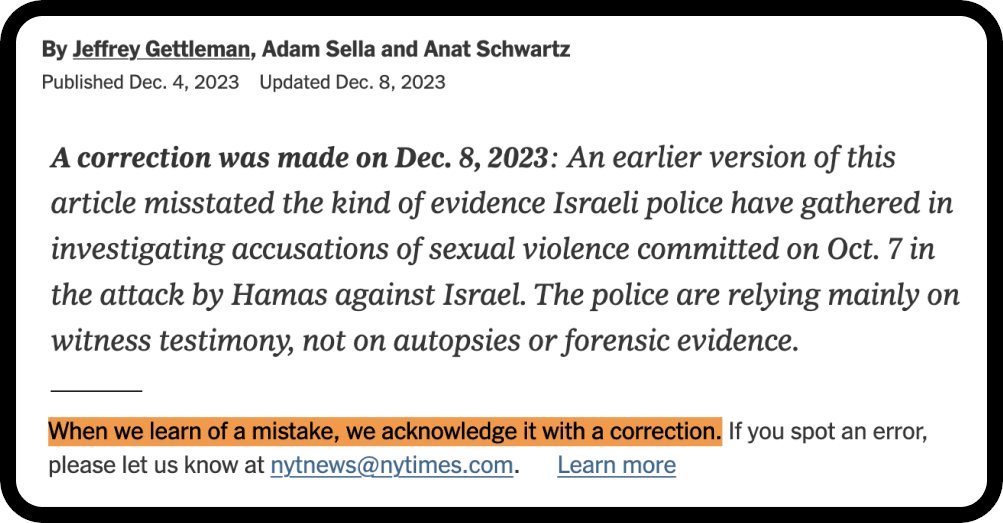 Oct7factcheck.com on X: “After publishing Gettleman and Schwartz’s