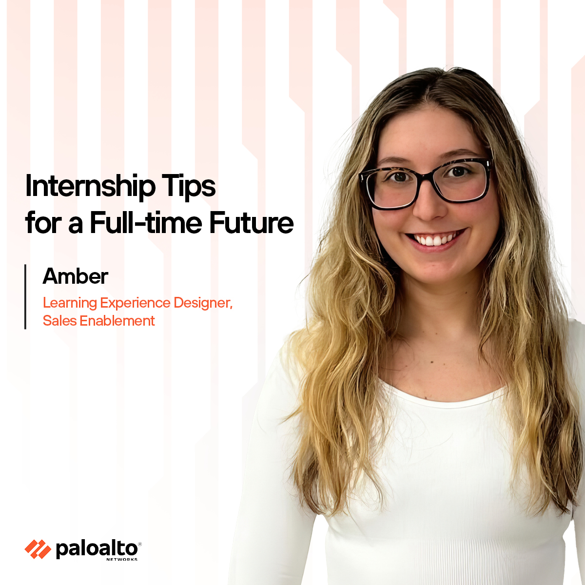 Amber shares her <a href="/PaloAltoNtwks/">Palo Alto Networks</a> experience and tips for your #internship 👉 bit.ly/3InDjBy #LifeAtPaloAltoNetworks #EarlyInCareer