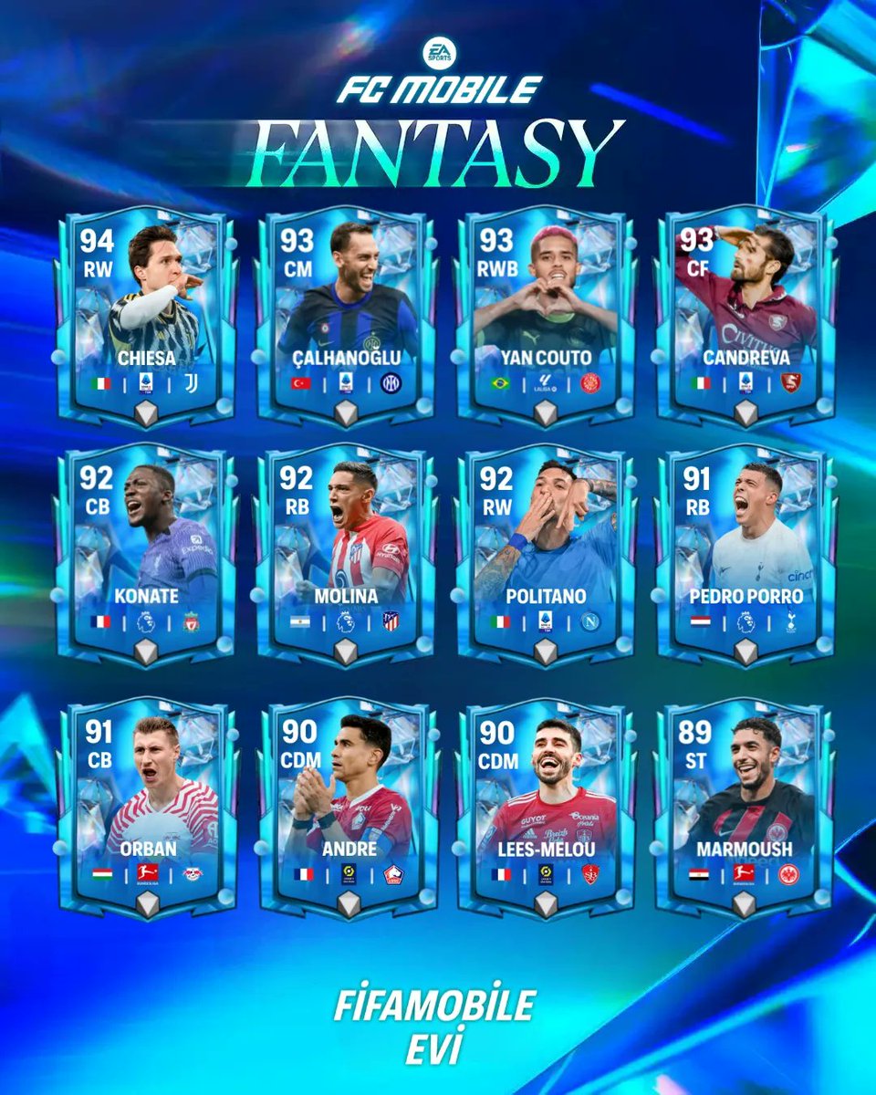 Fantasy Event Design ın FC mobile

@MadridistaaFC @khoonigamingg @Nakata767 @FirstHalfYT @HDWolvie
#FCMobile #fantasy #eventdesign