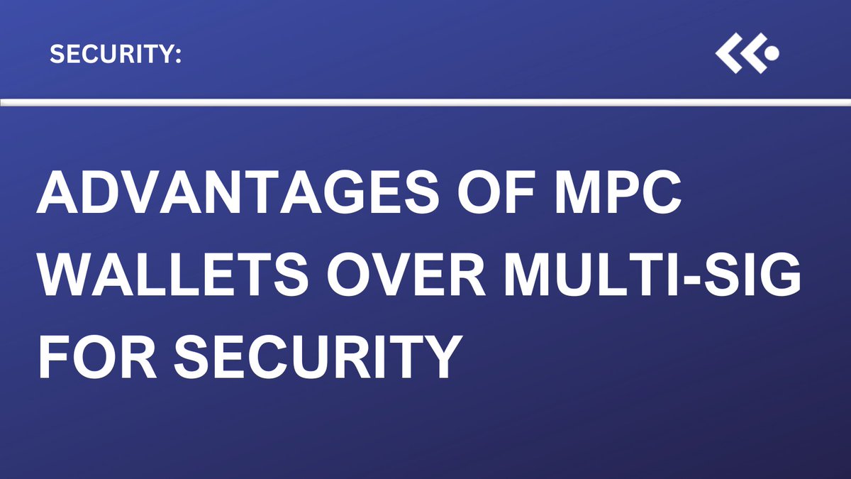🚀 New Blog Alert! This Monday, dive deep into the world of crypto security with our latest post on MPC wallets and Multi-sig technology.  Stay tuned! 🛡️
coca.xyz/post/advantage…

 #CryptoSecurity #MPCWallet #MultiSig #MondayReads