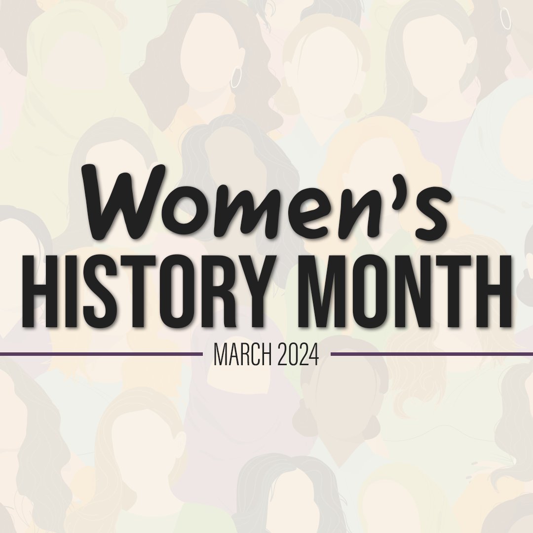 March is recognized nationally as Women's History Month. Join us as we celebrate the achievements and contributions of influential women in American history.