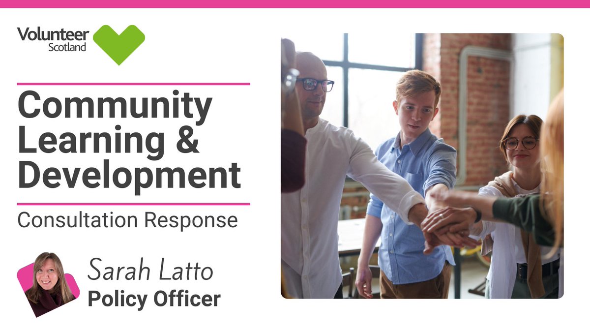 Our new consultation response delves into volunteers' impact on community learning and development. It offers recommendations for CLD's sustainability and alignment with Scottish skills reform and community empowerment. Read here: ow.ly/pVWK50QKIGN