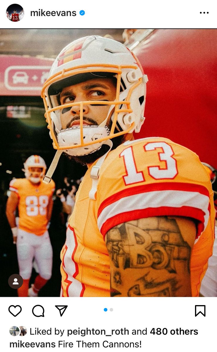gregauman's tweet photo. Mike Evans confirms on Instagram: https://t.co/esnLgpuwKQ