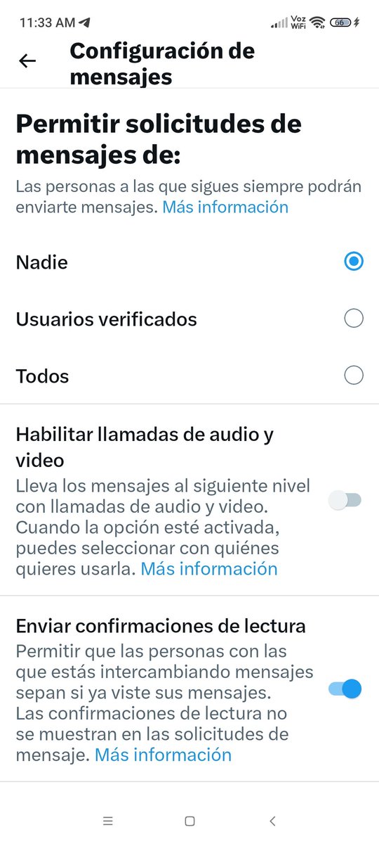 El genio de <a href="/elonmusk/">Elon Musk</a> acaba de poner una opción de recibir llamadas por X, pero está activada por defecto y pueden ver tu IP. 

Si se meten a configuración desactivenlo aca