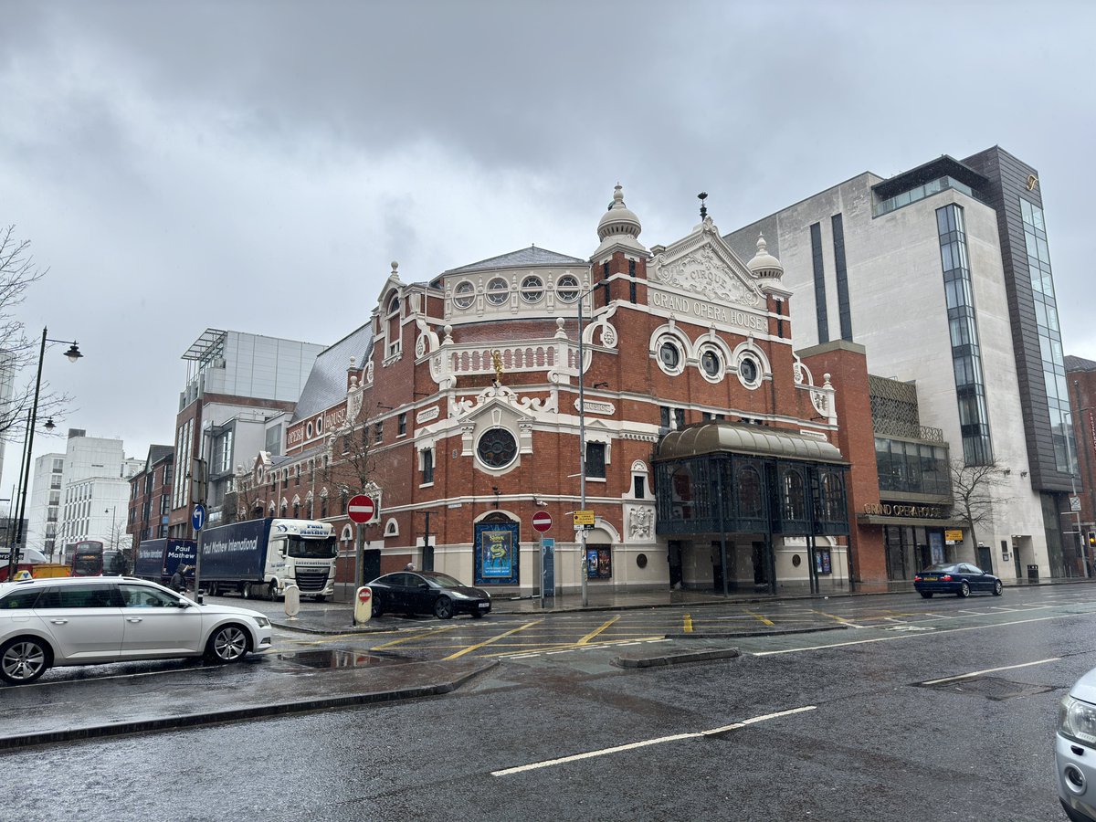 A massive thank you to everyone at <a href="/gohbelfast/">Grand Opera House, Belfast</a> for looking after us all so well. It was certainly an intense one with 8 shows in 5 days, but being in such a welcoming (and sold out!) venue made all the difference. Until next time Belfast. Next stop: Southend. The small one!