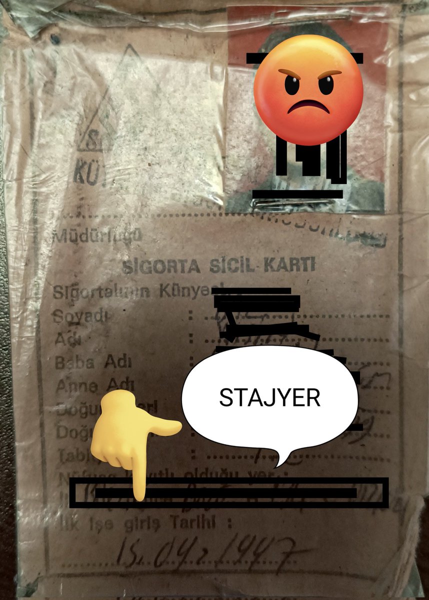 Staj Çıraklık Ssk Başlangıcı Olacak
Biz Haklıyız !
Bu Pembe Kartı Verirken Sigortalı Oldun Dediler !
Bizim Suçumuz ne ?
Neden Sayılmıyor ?
<a href="/Akparti/">AK Parti</a>
<a href="/MHP_Bilgi/">MHP</a>
<a href="/RTErdogan/">Recep Tayyip Erdoğan</a>
<a href="/dbdevletbahceli/">Devlet Bahçeli</a>
<a href="/isikhanvedat/">Prof. Dr. Vedat Işıkhan</a>
ADALET İSTİYORUZ 
#ÇıraklaraEziyetSandıktaBitecek
#CumhurKaybedeceginiBiliyor