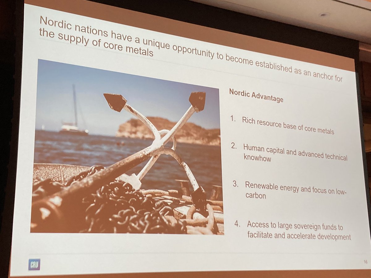 The #Nordics offer responsible solutions to the increasing demand for critical raw materials. We know it takes partnerships, financing & predictable framework conditions