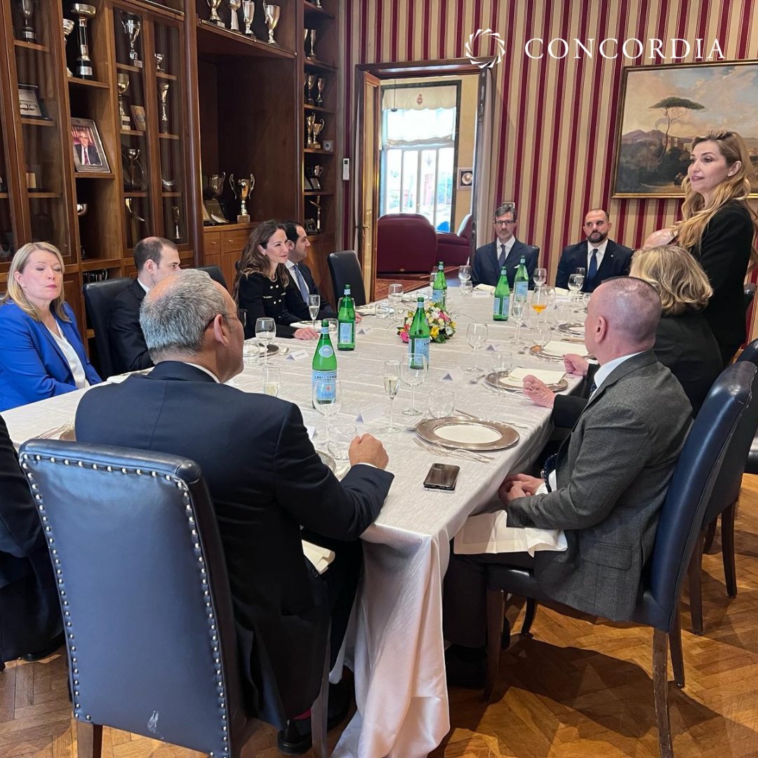 Special thanks to Dr. Alma Laias for an inspiring luncheon in Rome! Conversations shaping the 2024 Europe Summit agenda. 🌐✨ Discover more about our 2024 Concordia Europe Summit! 🌐lnkd.in/gKehAZRM