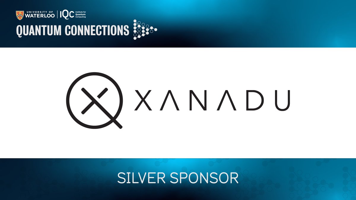 Thank you to @XanaduAI for being a silver sponsor of @QuantumIQC's upcoming 2024 Quantum Connections Conference. Register for the conference today --> bit.ly/49YSM6I