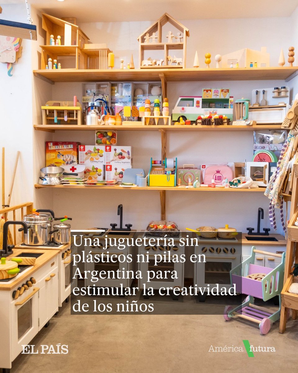 🇦🇷🎎 Tesín Tesán, una juguería en Argentina, ofrece más de dos mil productos de madera, tela, metal y otros materiales nobles sin distinción de género y edades ✏️@djemio 🔗tinyurl.com/ysq7ngqb