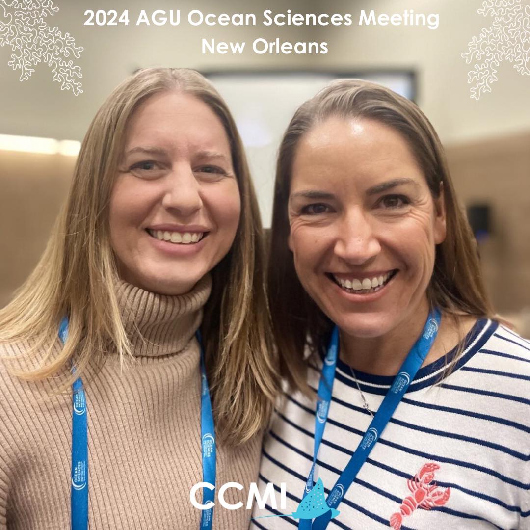 🔬CCMI's Dr Gretchen Goodbody-Gringley recently returned from the 2024 AGU Ocean Sciences Meeting in New Orleans, where she presented the key outcomes of CCMI's recent coral restoration research that investigated the role of coral genomes in resilience in restoration.