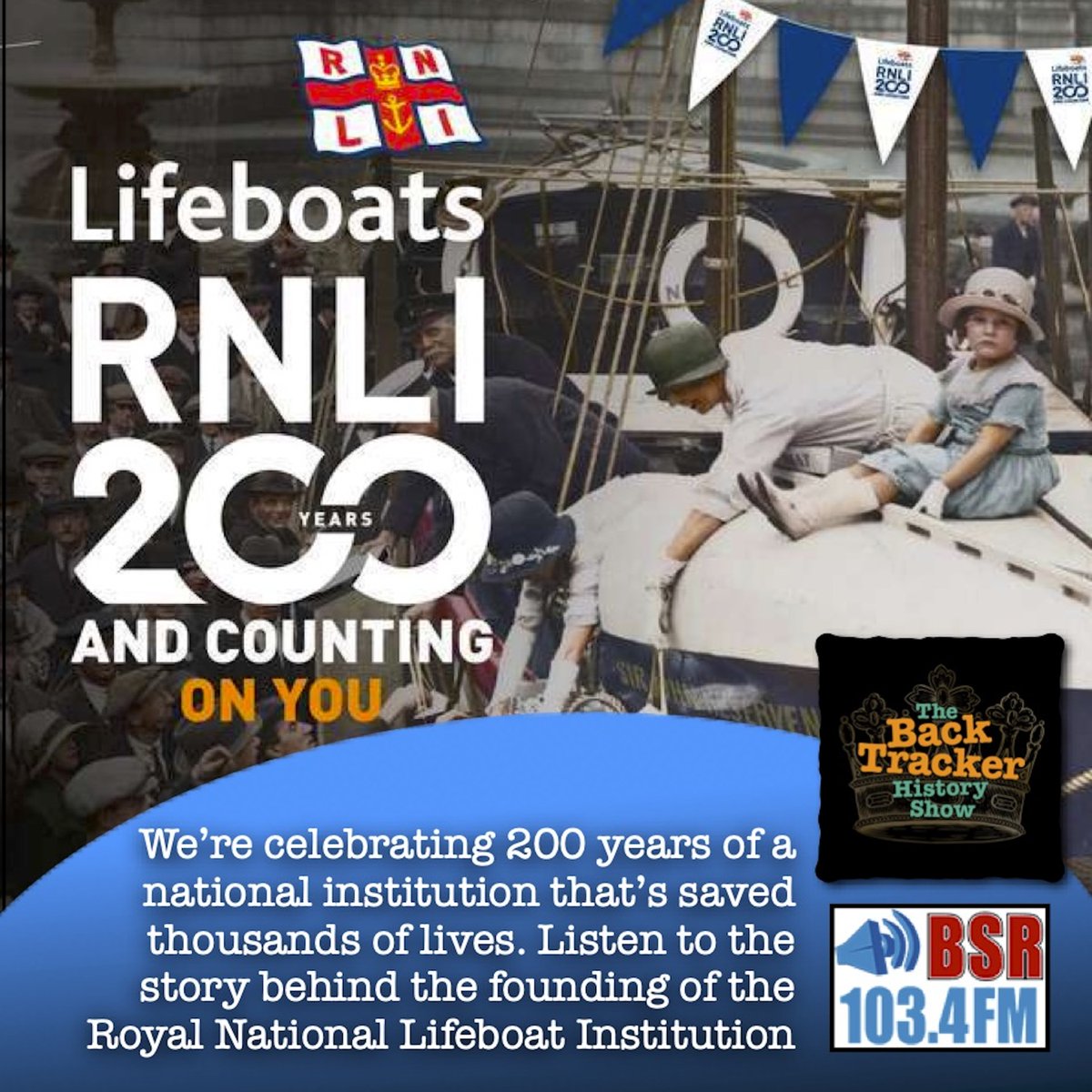 NEW EPISODE: With celebrations for the @RNLI 200th anniversary, here's all you need to know about the history behind this amazing, life saving institution @possetlifeboat #heroes #maritimenews player.captivate.fm/episode/4e1c55…