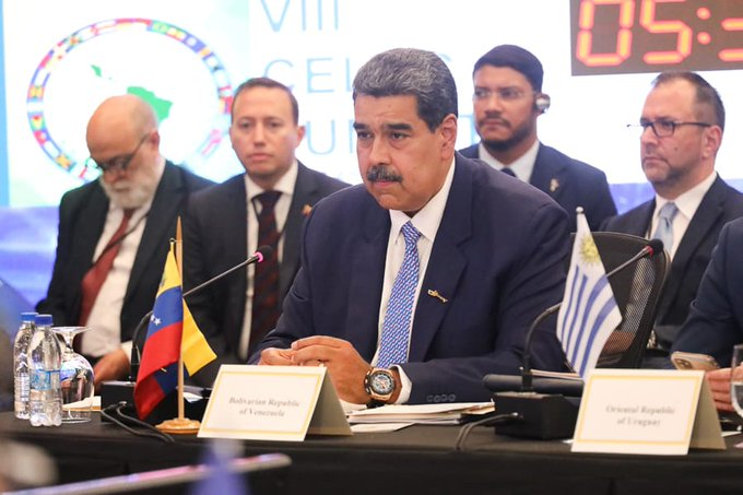 📢¡𝐀𝐬í 𝐥𝐨 𝐃𝐢𝐣𝐨!🇻🇪 Pdte. @NicolasMaduro: Siempre lo digo, Venezuela llegó a tener la perdida del 99% del ingreso petrolero. Una vía usada por el gobierno de los Estados Unidos para implosionar la economía venezolana. #MarzoDeVictorias