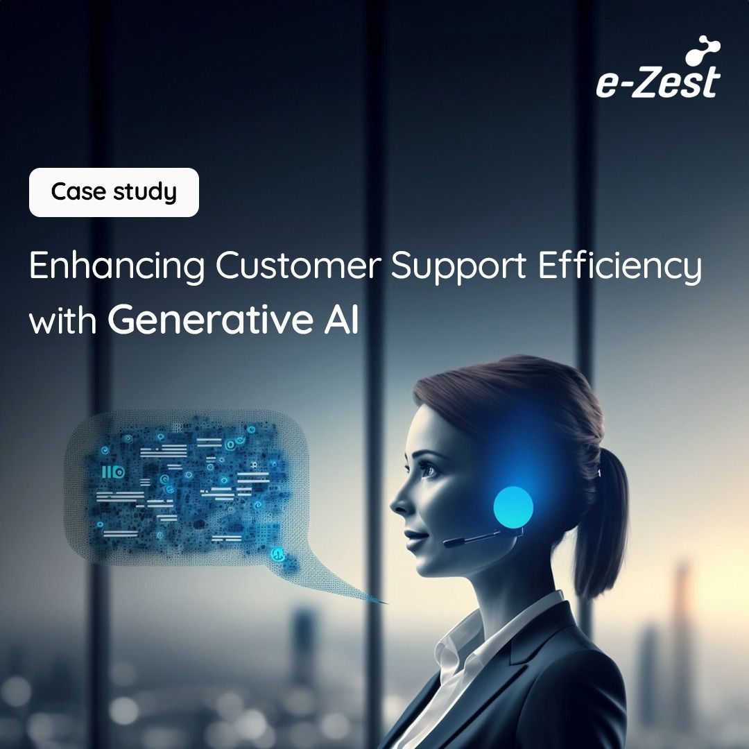 e-Zest partnered with a leading #HealthcareInsuranceProvider in the US to revolutionize their #CustomerSupport, enhancing #CustomerExperince & automating the ticket resolution process. Read more: hubs.li/Q02m_lM00 #GenerativeAI #GenAI #Automation #eZestServices