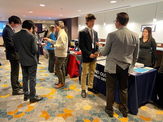 A great weekend at <a href="/IllinoisDECA/">Illinois DECA</a> state competition! <a href="/SandburgHS/">Carl Sandburg H.S.</a> students had the opportunity to test their business acumen and hone their skills through a series of networking, written tests, &amp; a variety of role play scenarios. These young men &amp; women made us all proud! <a href="/CHSD230/">District 230</a>