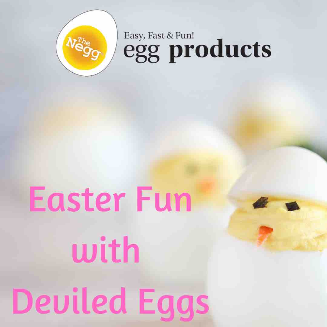 It’s that time of year where eggs are on our mind even more than usual! We love this unique twist on the #deviledegg Little chicks are perfect for Easter appetizers! #thenegg #easter #easterchicks