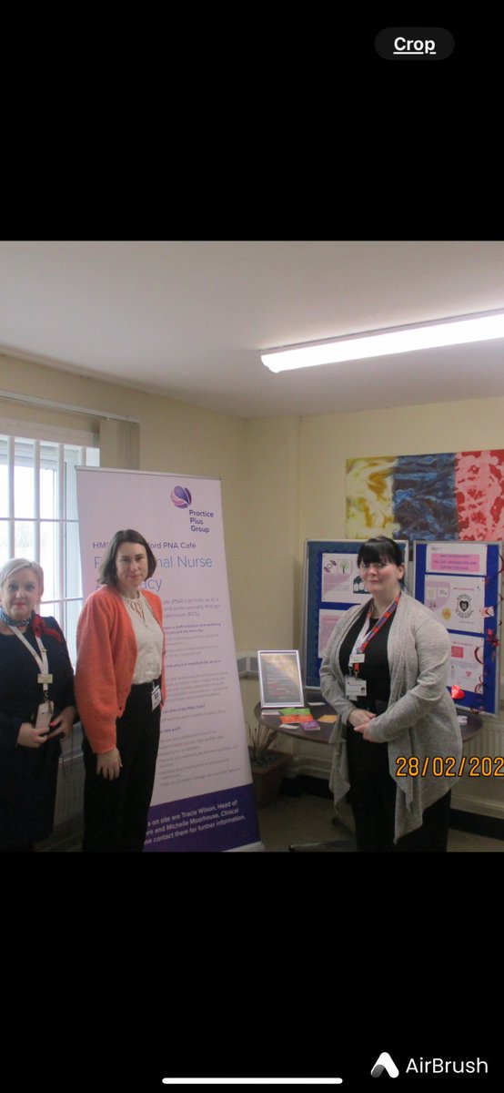 traciewilson65's tweet image. A fantastic PNA cafe held
on 28th Feb at HMP YOI Brinsford. A massive thank you to @NursingEmma  for attending and talking to the team about your inspirational career path and the work you do with the #pna programme. It was a pleasure to meet you.@Katewales20 @Moormich #pnacafe