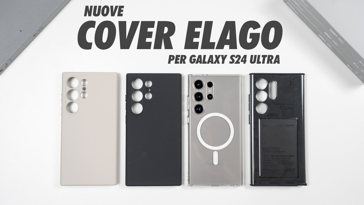 Nuove Cover Elago per Galaxy S24 Ultra, S24 ed S24 Plus youtu.be/ygAERZgl6Z8?si…