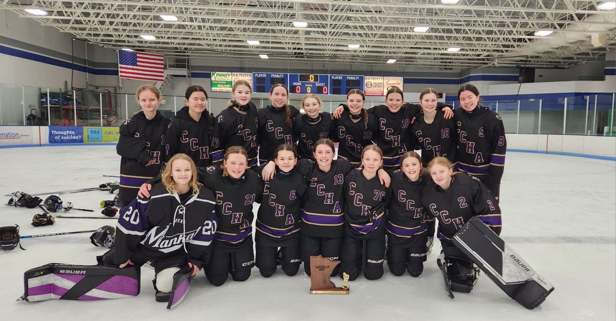 CCHA 12U A followed up their District 6 title with an undefeated performance in the <a href="/MinnHockey/">Minnesota Hockey</a> West Region Tournament last weekend in St. Cloud, defeating Minneapolis 5-1, Wayzata 4-0 and Edina 3-2 in OT.  Up next: STATE TOURNAMENT!