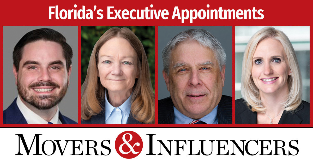 #ICYMI: Congratulations to Florida Trend's #MoversAndInfluencers for the week of February 28, 2024! 🏆 bit.ly/3UNKZob @llwlaw @ShuttsBowen @FuocoGroup