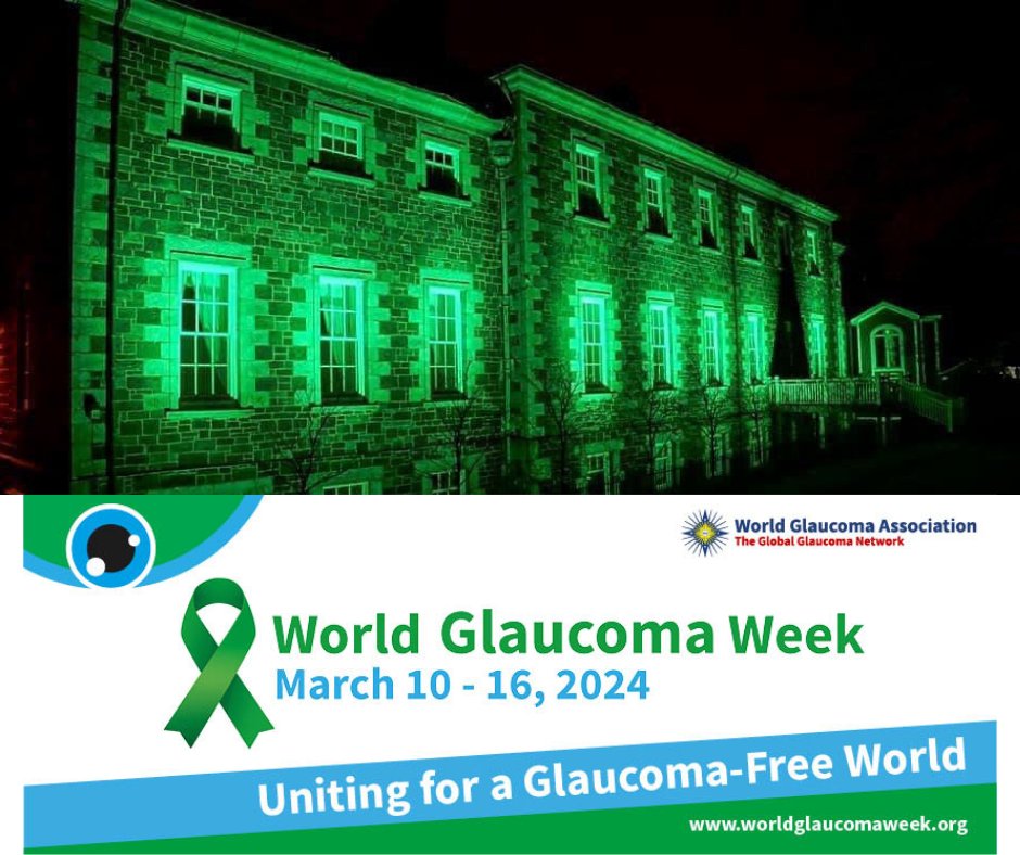 March 10 marks the start of @GlaucomaWeek, organized by @WorldGlaucoma to eliminate #glaucoma blindness. GH is glowing green tonight in support.

Glaucoma currently affects 450,000 Canadians, according to @CanadianOpto. #GlaucomaWeek #WGW2024

Visit worldglaucomaweek.org