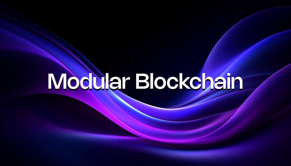 cybriacoin's tweet image. Modular blockchain, a game changer for blockchain. Pioneering Scalability and Efficiency.

(1/7)