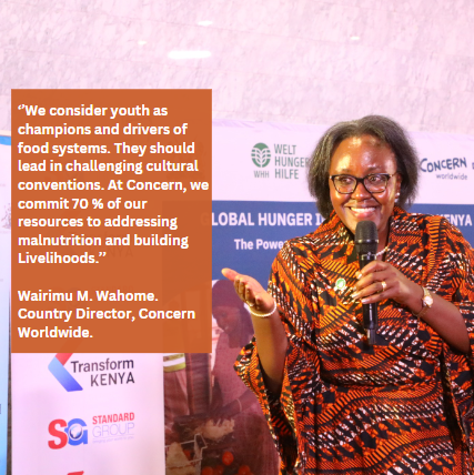 ConcernKenya's tweet photo. We cannot develop if we have high incidences of malnutrition and undernutrition.

#GHI2023 #GlobalHungerIndexLaunch2023

#TransformKenya https://t.co/FL7MNfY5bD
