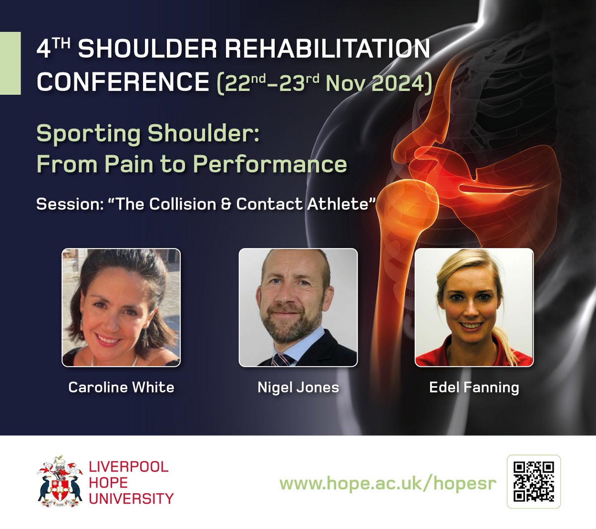 Speaker Annocement - #6

<a href="/ShoulderGeek1/">Jo Gibson</a> <a href="/Back_in_Action/">Prof. Ian Horsley</a> <a href="/knowpainmike/">Mike Stewart</a> <a href="/anncools4/">ann cools</a> <a href="/Valjones2305Val/">Val jones</a> <a href="/edel_fanning/">Edel Fanning PhD</a> <a href="/gleds13/">Dr. Adam Gledhill CPsychol FCASES</a> <a href="/frjohansson/">Fredrik Johansson</a> <a href="/RogerKerry1/">Roger Kerry</a> <a href="/consultantPT/">Uzo Ehiogu</a> <a href="/MrMikeWalton/">Mike Walton</a> <a href="/ritchieswim/">Ritchie Barber PLY</a> <a href="/CarolinePhysio/">Caroline White</a> <a href="/merseysportsmed/">Nigel Jones</a> <a href="/DynamicShoulder/">Tim Stevenson</a> <a href="/MrSimonBooker/">Simon Booker</a> <a href="/VALDPerformance/">VALD Performance</a>
#HopeSr24